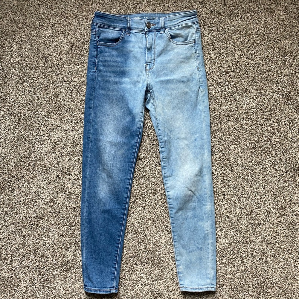 American Eagle Hi-rise jeggings
